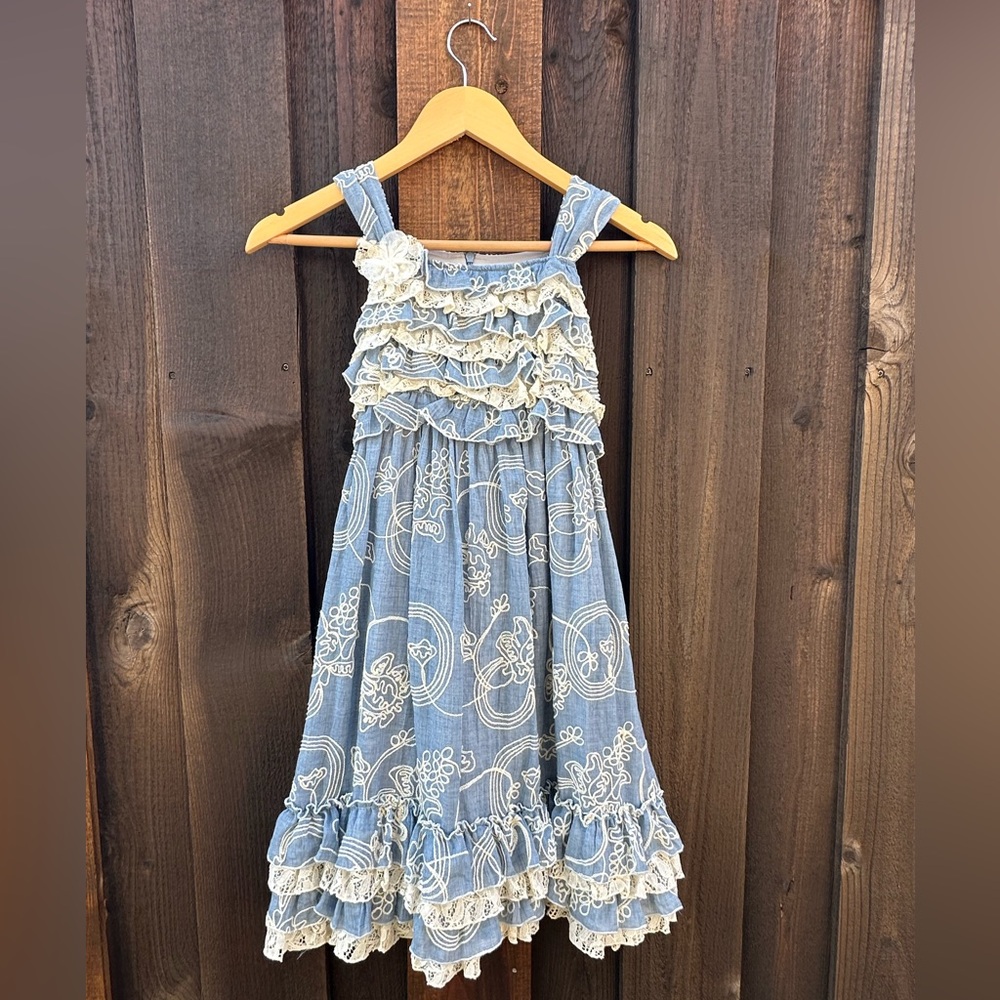 Spring is for Denim & Lace!
Isobella & Chloe Girls Annabelle Dress